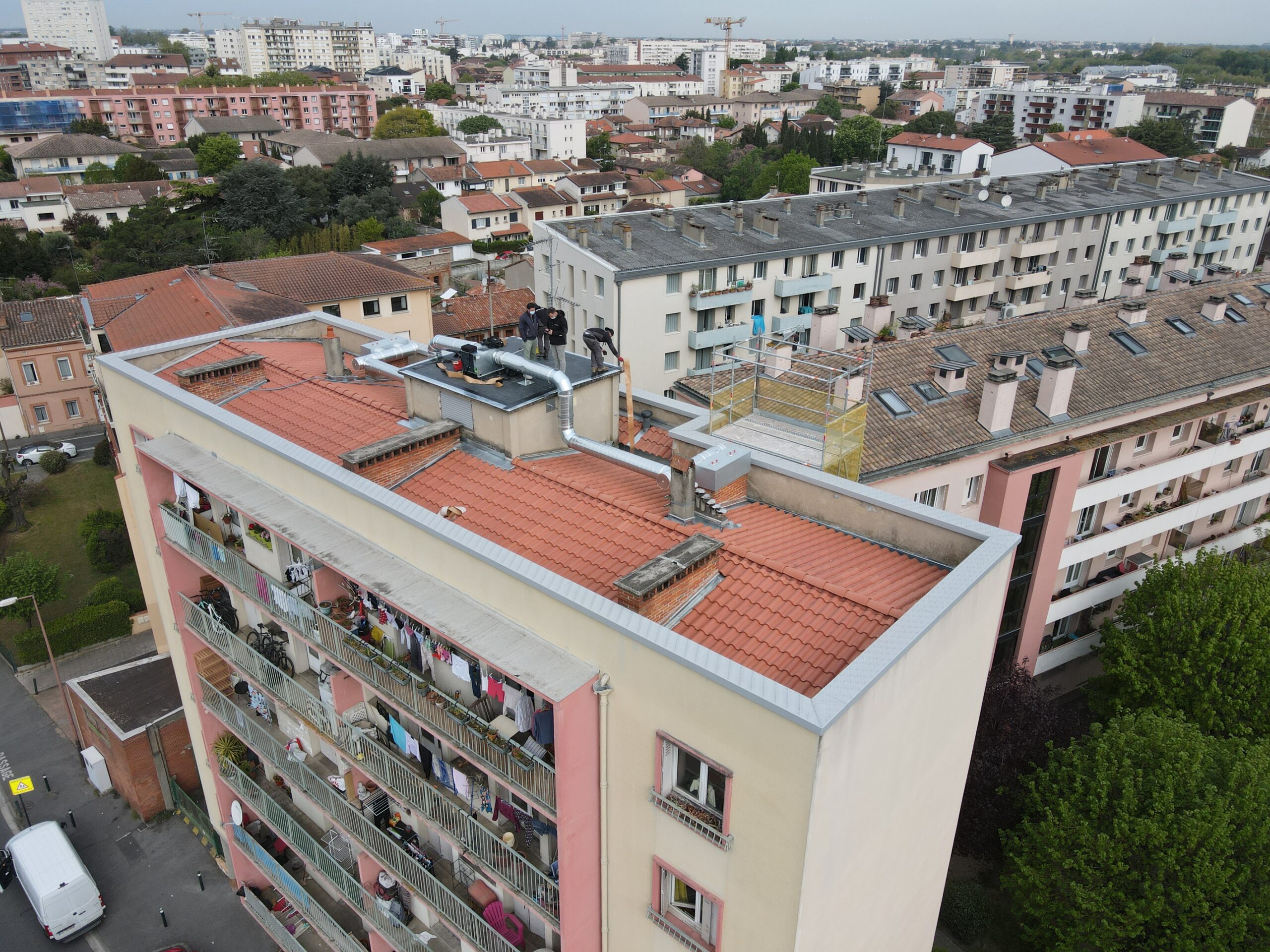 Rénovation complète toiture à Toulouse