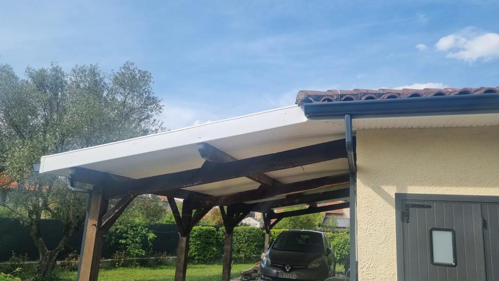Rénovation de toiture et d’abri de voiture