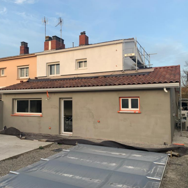 Maison en rénovation énergétique à Cugnaux, près de Toulouse - AD VALIDEM.