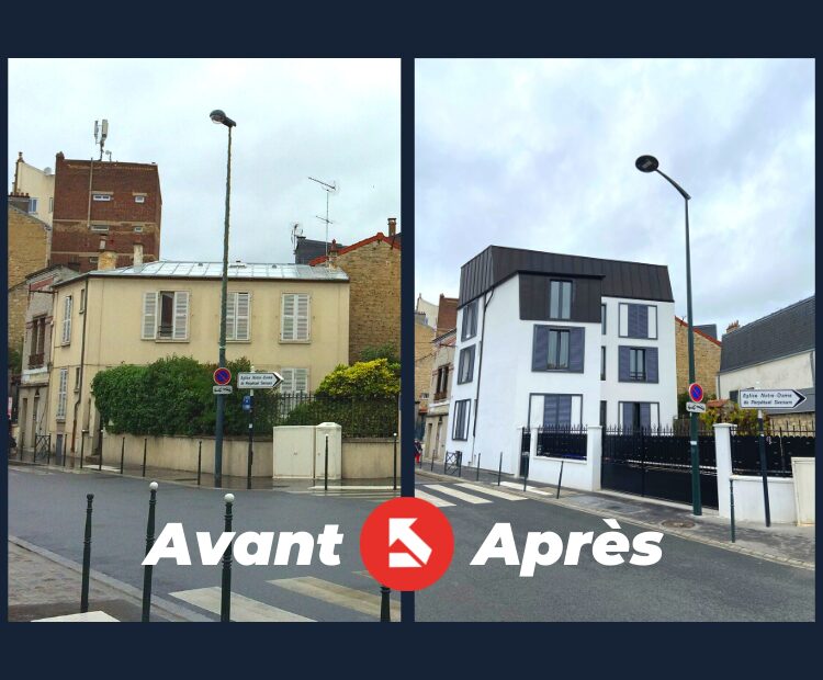 asnieres sur seine : sureleveation