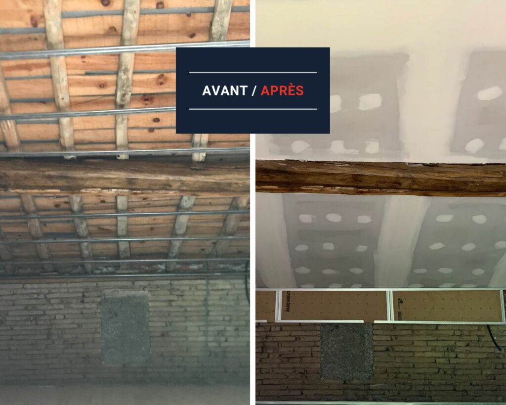 Avant/après rénovation énergétique Advalidem
