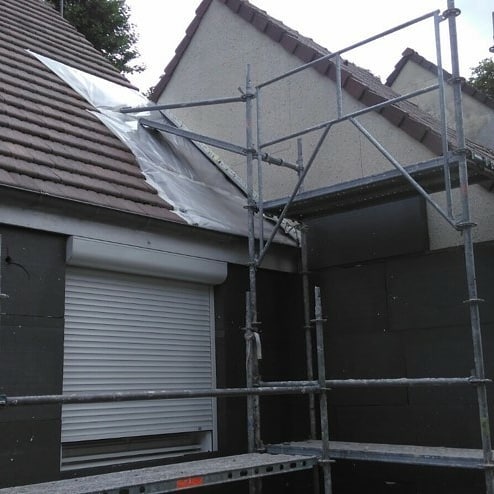 Advalidem; Rénovation énergétique; Scaffolding; Toiture; Construction