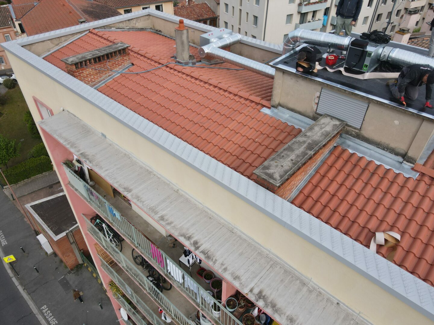 Advalidem; Rénovation énergétique; Audit énergétique; Toit-terrasse; Conduits; Vannes