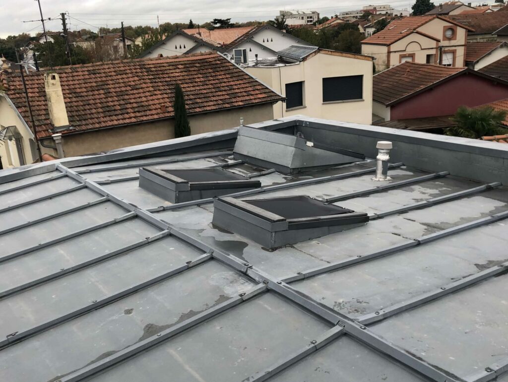 Rénovation énergétique Advalidem; Toit métallique; Systèmes solaires