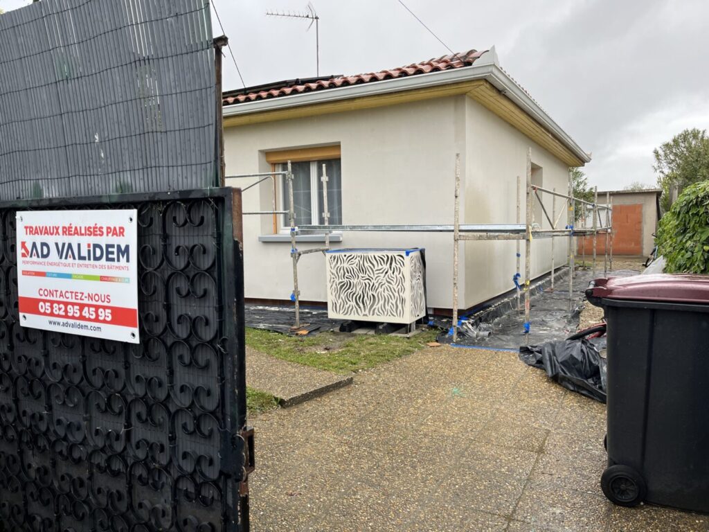 AD VALIDEM; Rénovation énergétique; Audit énergétique; Travaux en cours