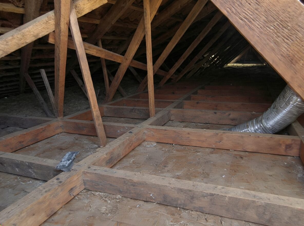 Aperçu de la structure en bois pour la rénovation énergétique AD VALIDEM.