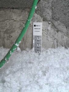 Thermomètre de mesure pour la rénovation énergétique AD VALIDEM.