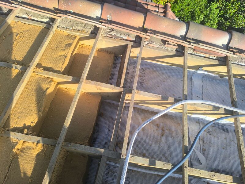 Structure en bois avec isolation pour la rénovation énergétique AD VALIDEM.