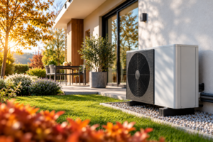 Climatiseur extérieur pour la rénovation énergétique AD VALIDEM.